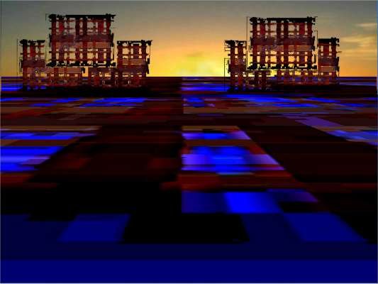 sunriseonpixelland2kenpalmerglasgowartist.jpg