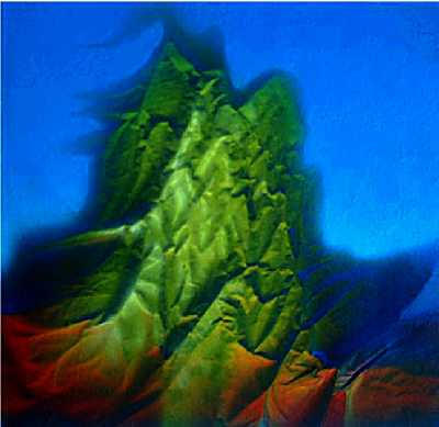 Growth Accelerater 19x19cm Acrylic on Paper