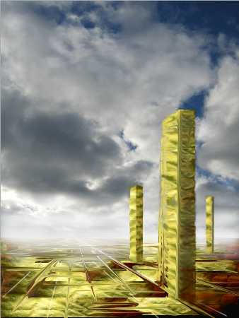 Deserted Pillars